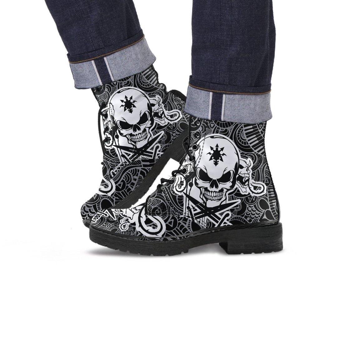 Gothic Leather Boots - American Legend Rider