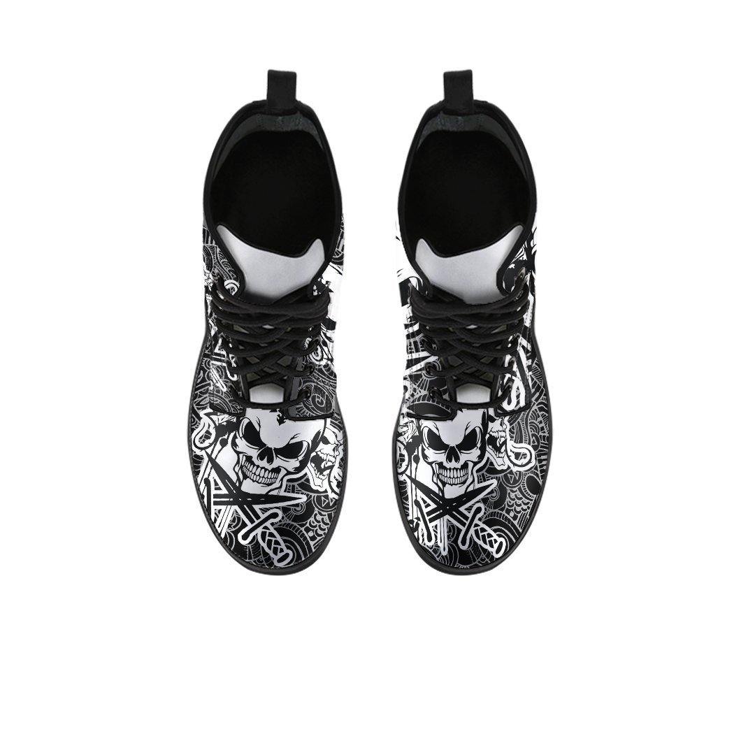 Gothic Leather Boots - American Legend Rider