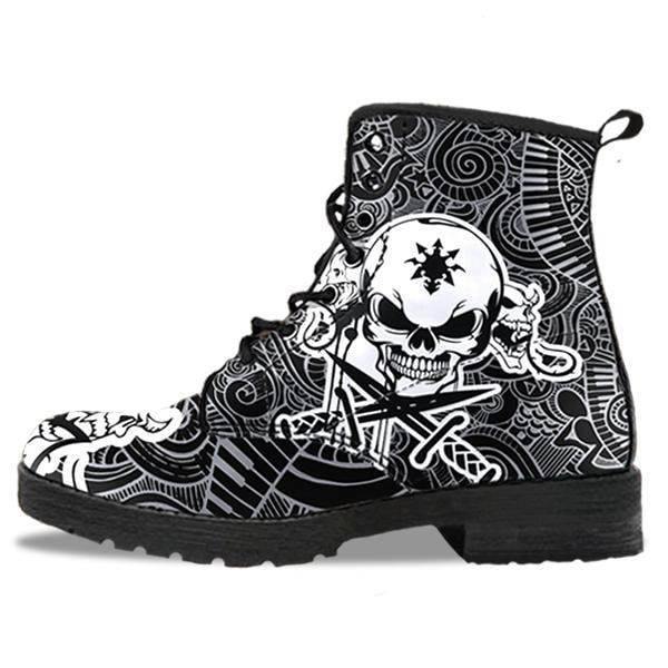Gothic Leather Boots - American Legend Rider