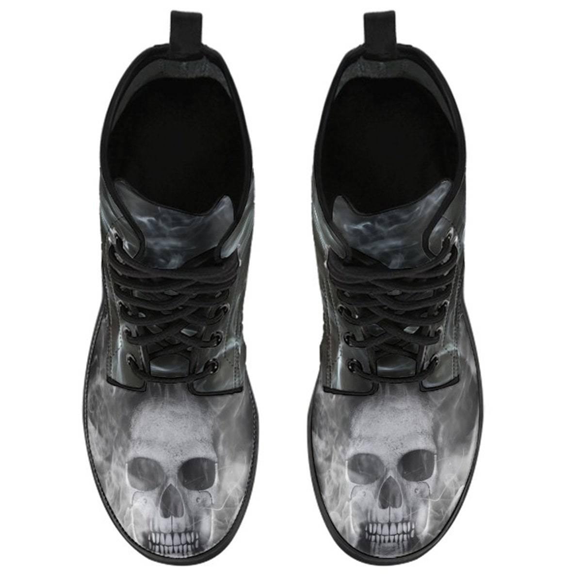 Smoked Skull Boots - American Legend Rider