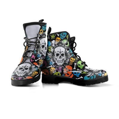 Colorful Punk Boots - American Legend Rider
