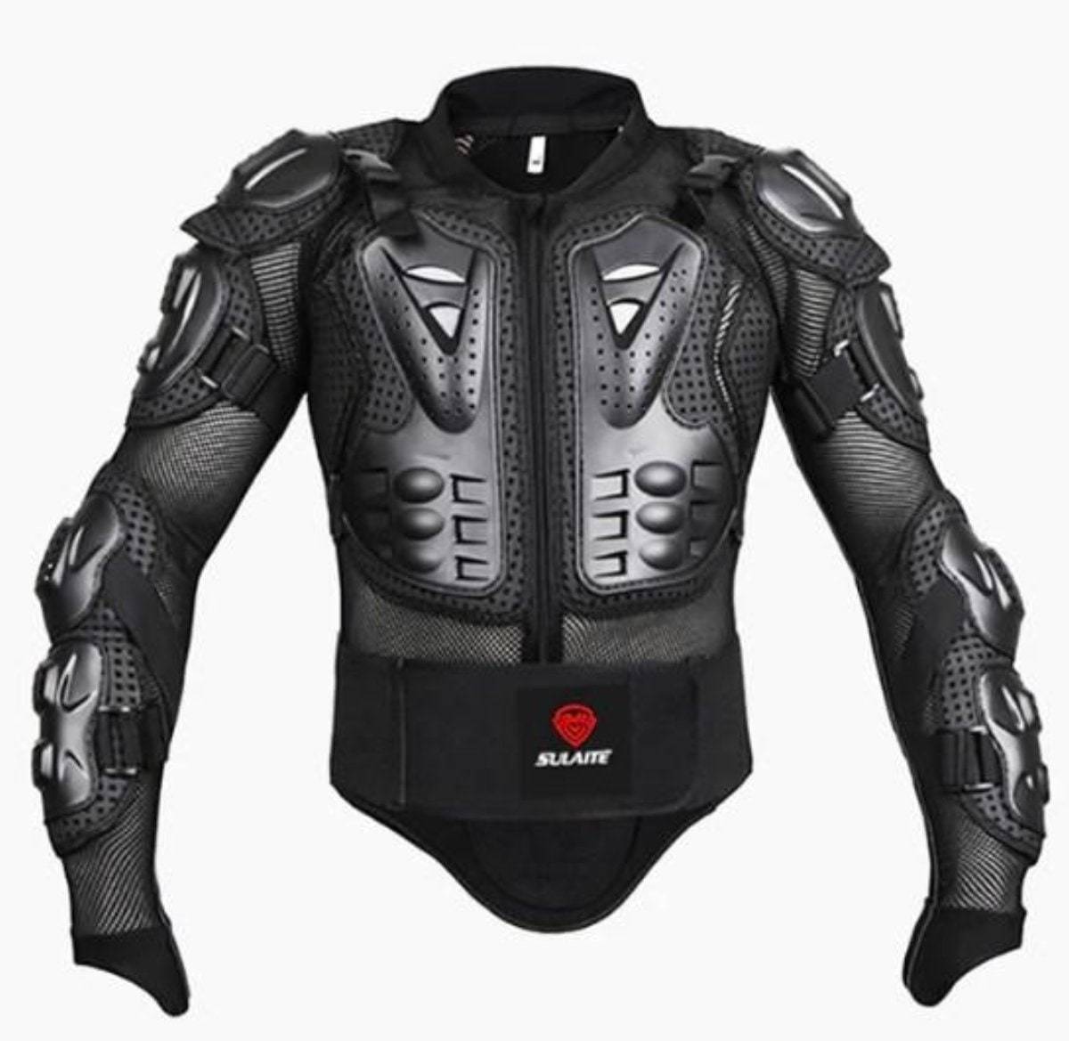 full gear motorcycle Motorcycle Full Body Armor Jacket Black / S