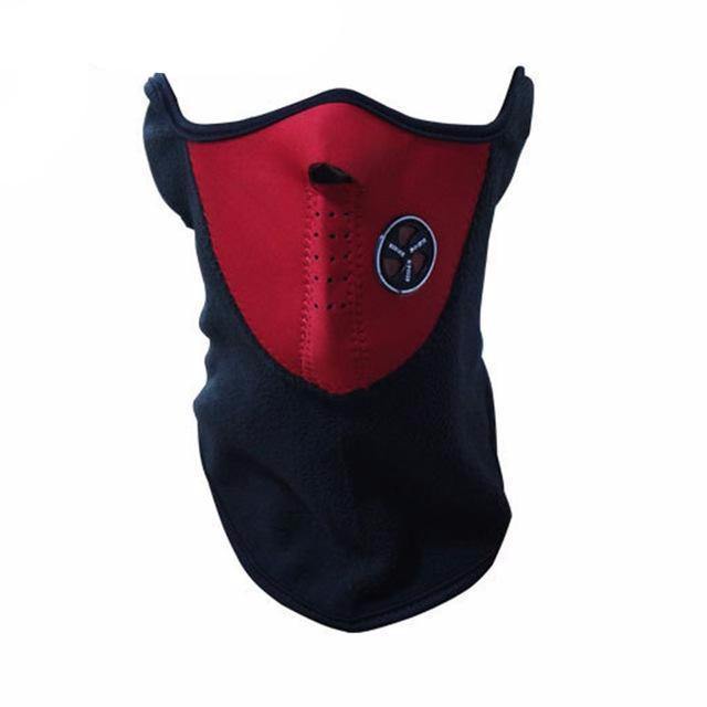 Half Face Dual Color Biker Mask, 9.4 x 9.8 in - American Legend Rider