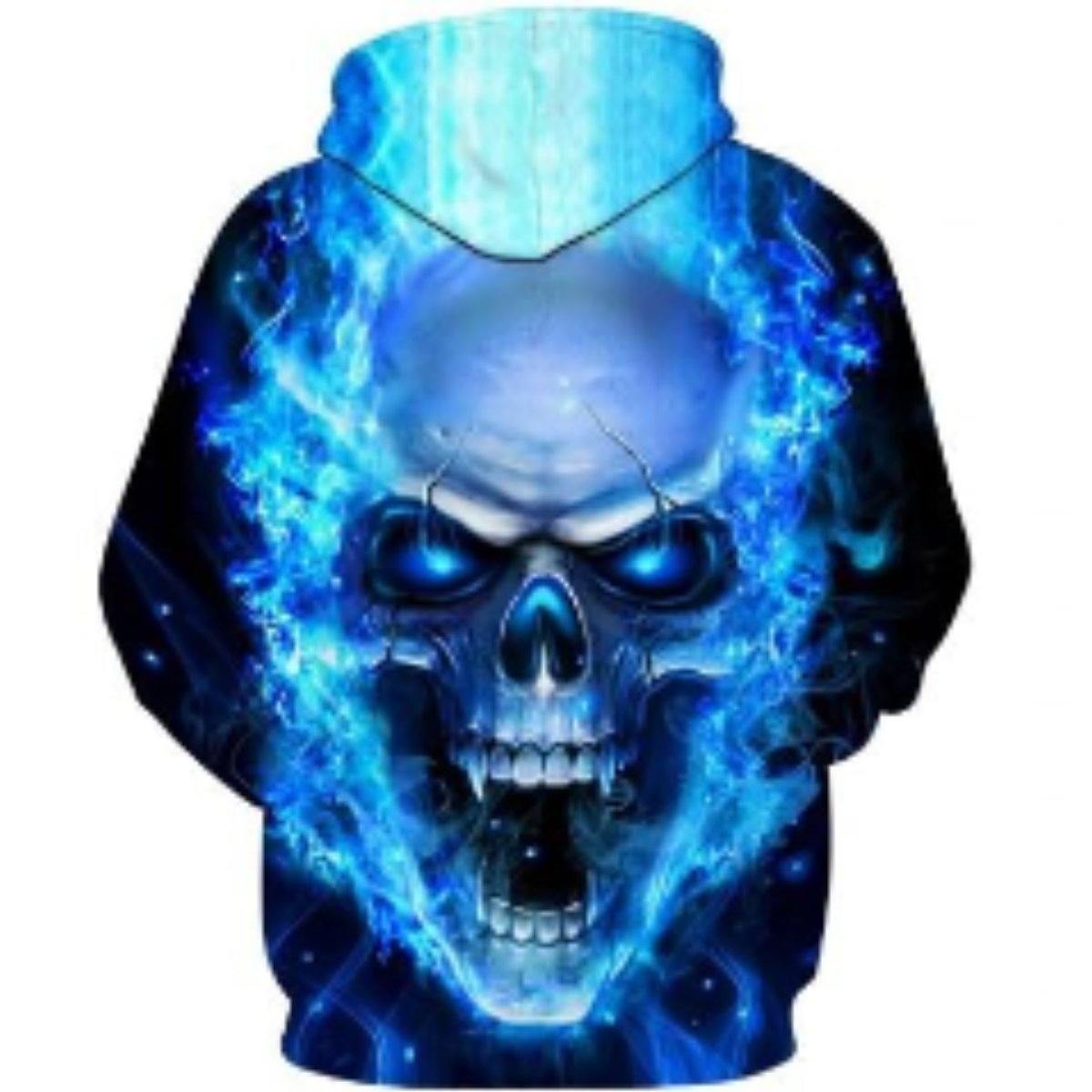 Death Skull Hoodie - American Legend Rider