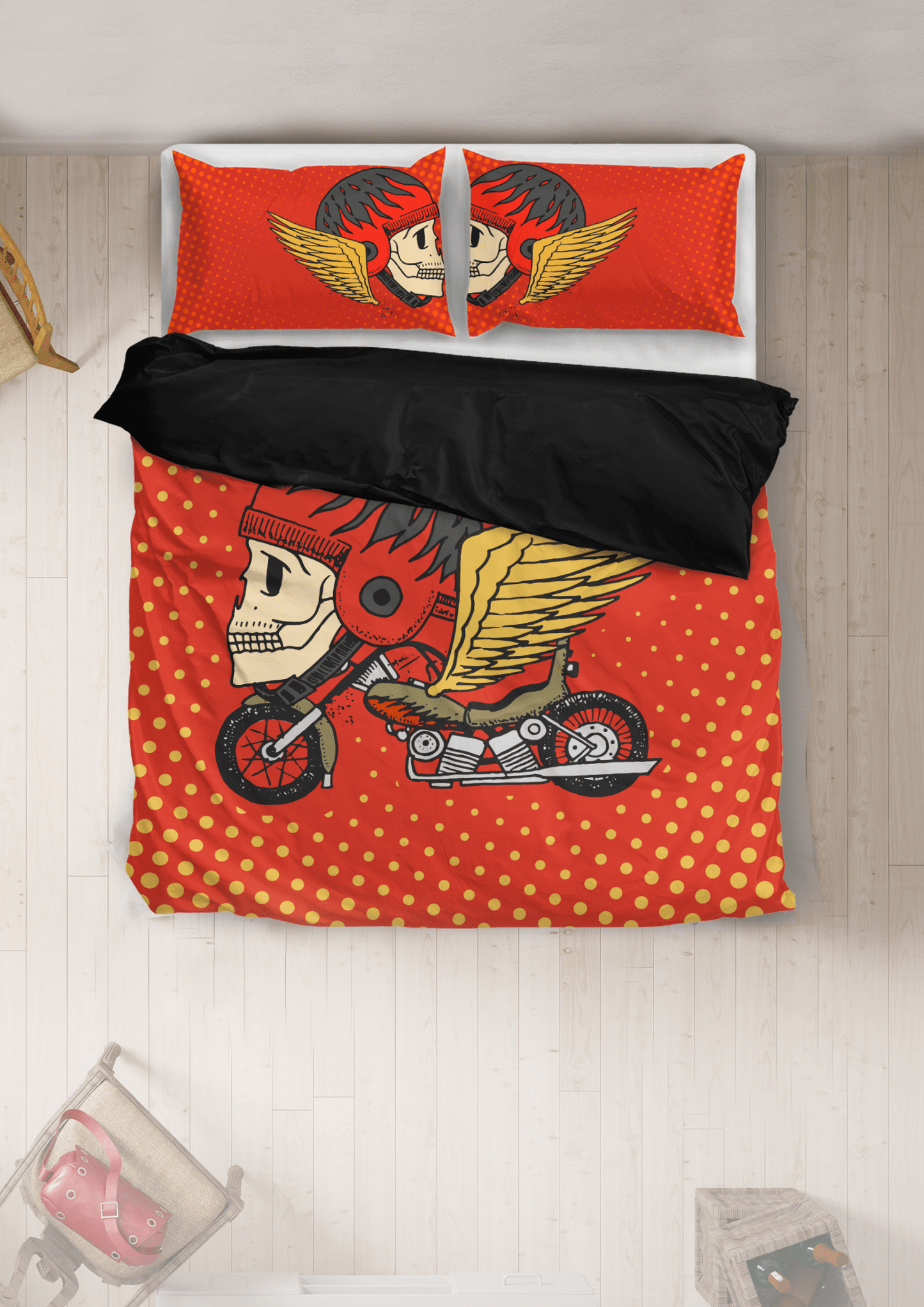 Funky Motorcycle Bedding Sets - American Legend Rider