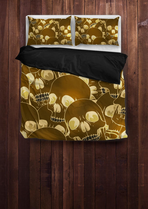 Seeking Skull Bedding Set