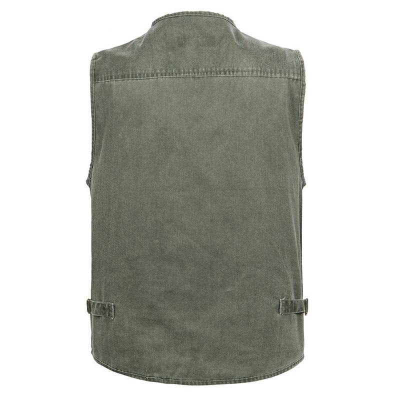 Multi-Pocket Casual Vest - American Legend Rider