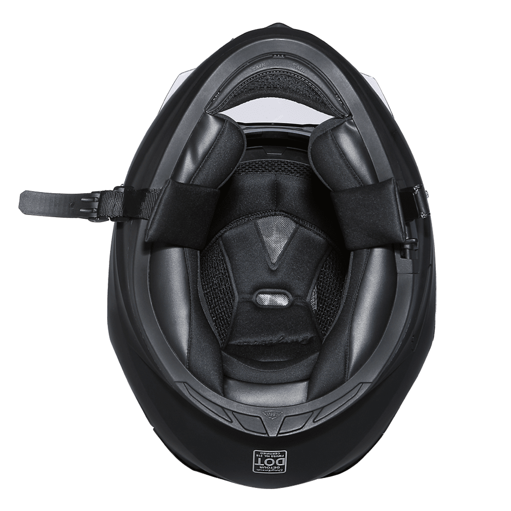 Daytona D.O.T Bluetooth Ready Detour Glossy Helmet - American Legend Rider