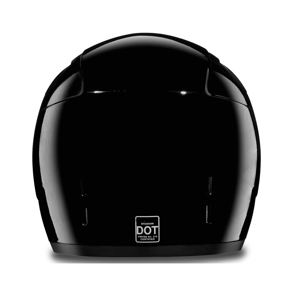 Daytona D.O.T Shadow Glossy Black Helmet - American Legend Rider