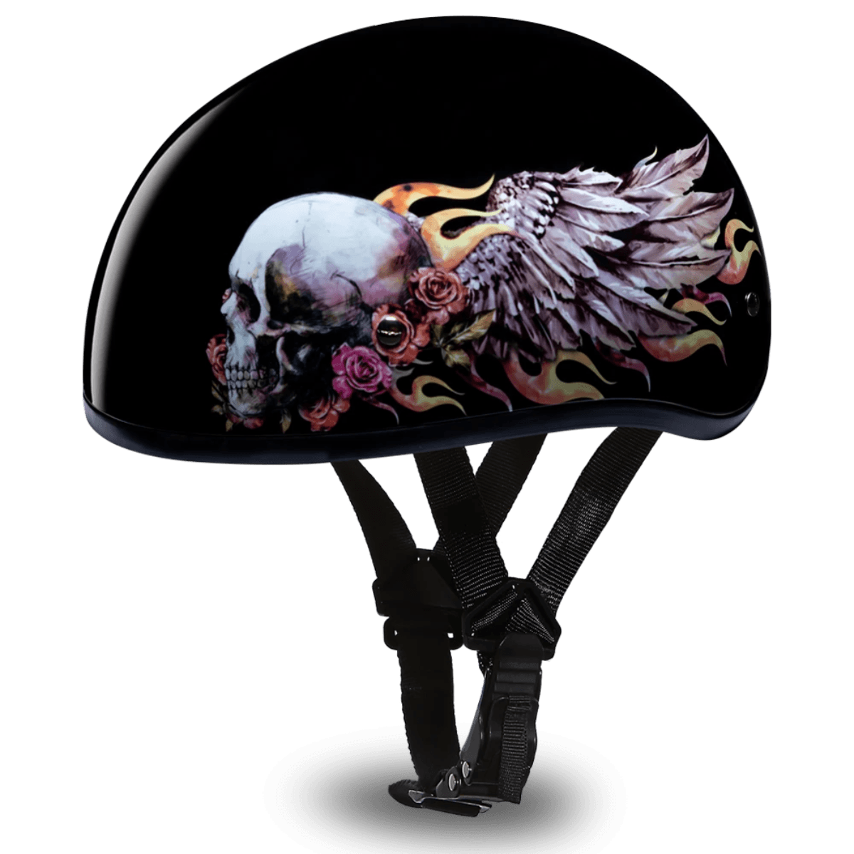 animal skull helmet motorcycle D.O.T. Daytona Cap The Daytona Skull Cap Thunder Helmet M is a small motorcycle helmet that meets and exceeds D.O.T D.O.T. Daytona SKULL CAP -