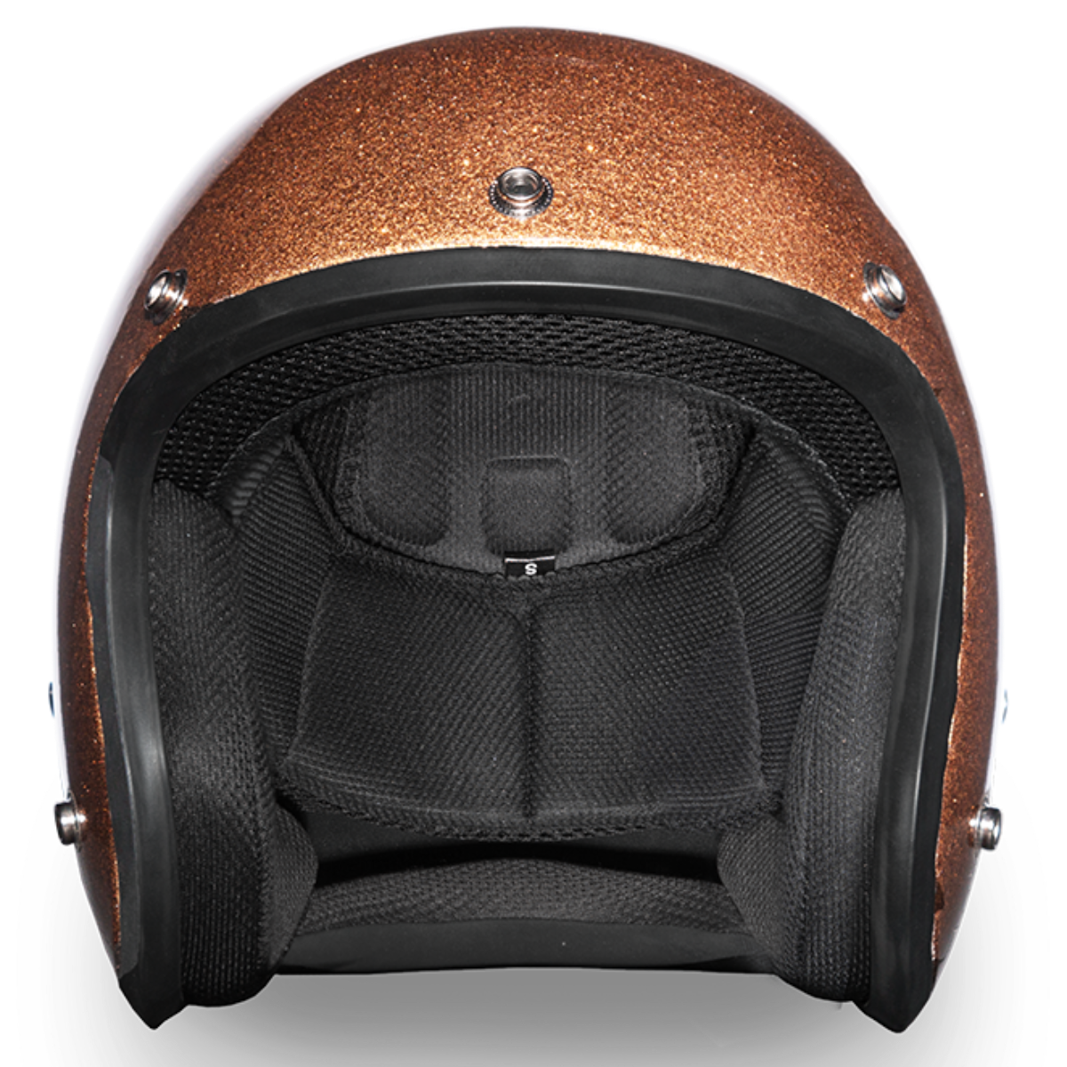 Daytona D.O.T Cruiser Motorcycle Helmet 3/4 Shell Root Beer Metal Flake - American Legend Rider