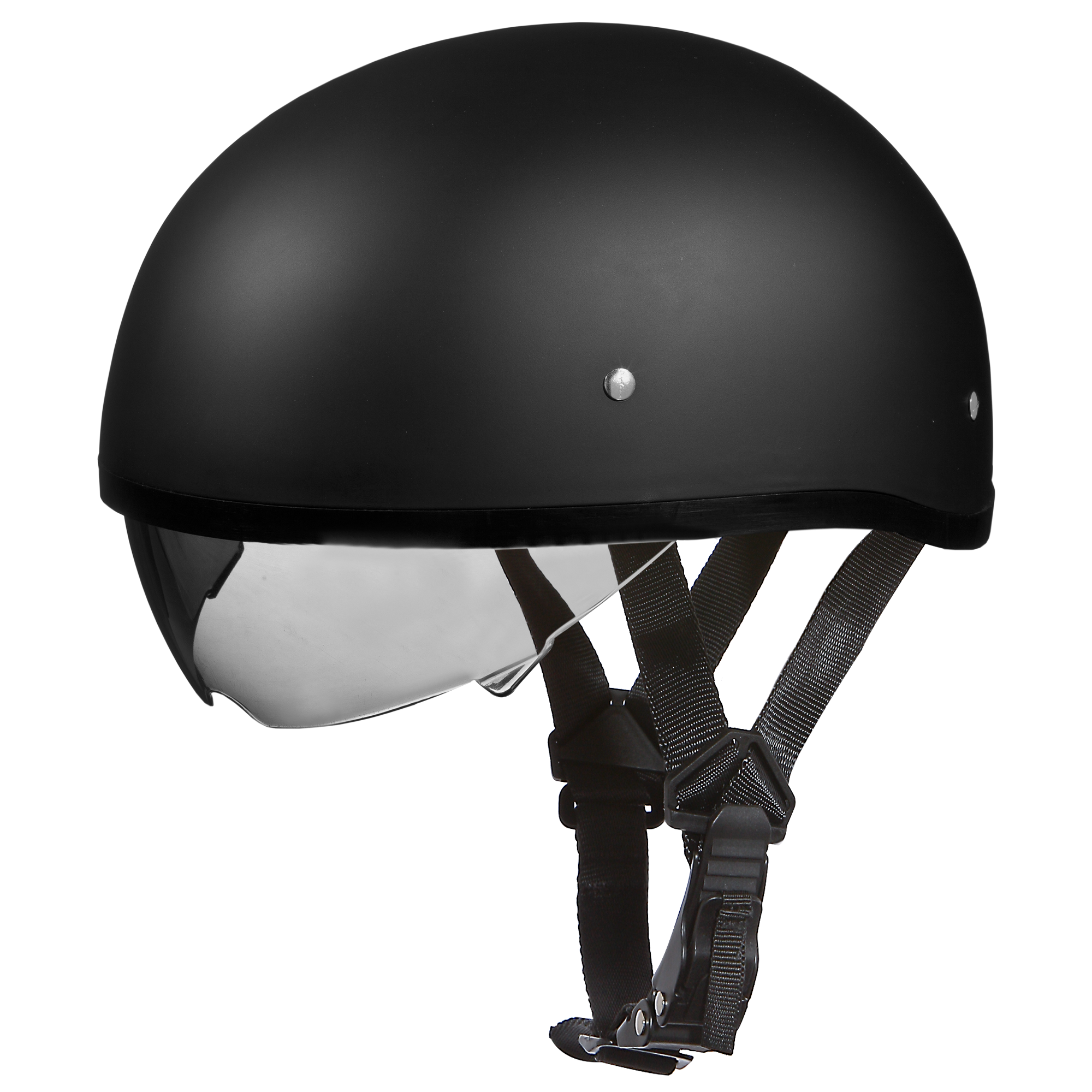 Daytona Skull Cap Helmet with Inner Shield