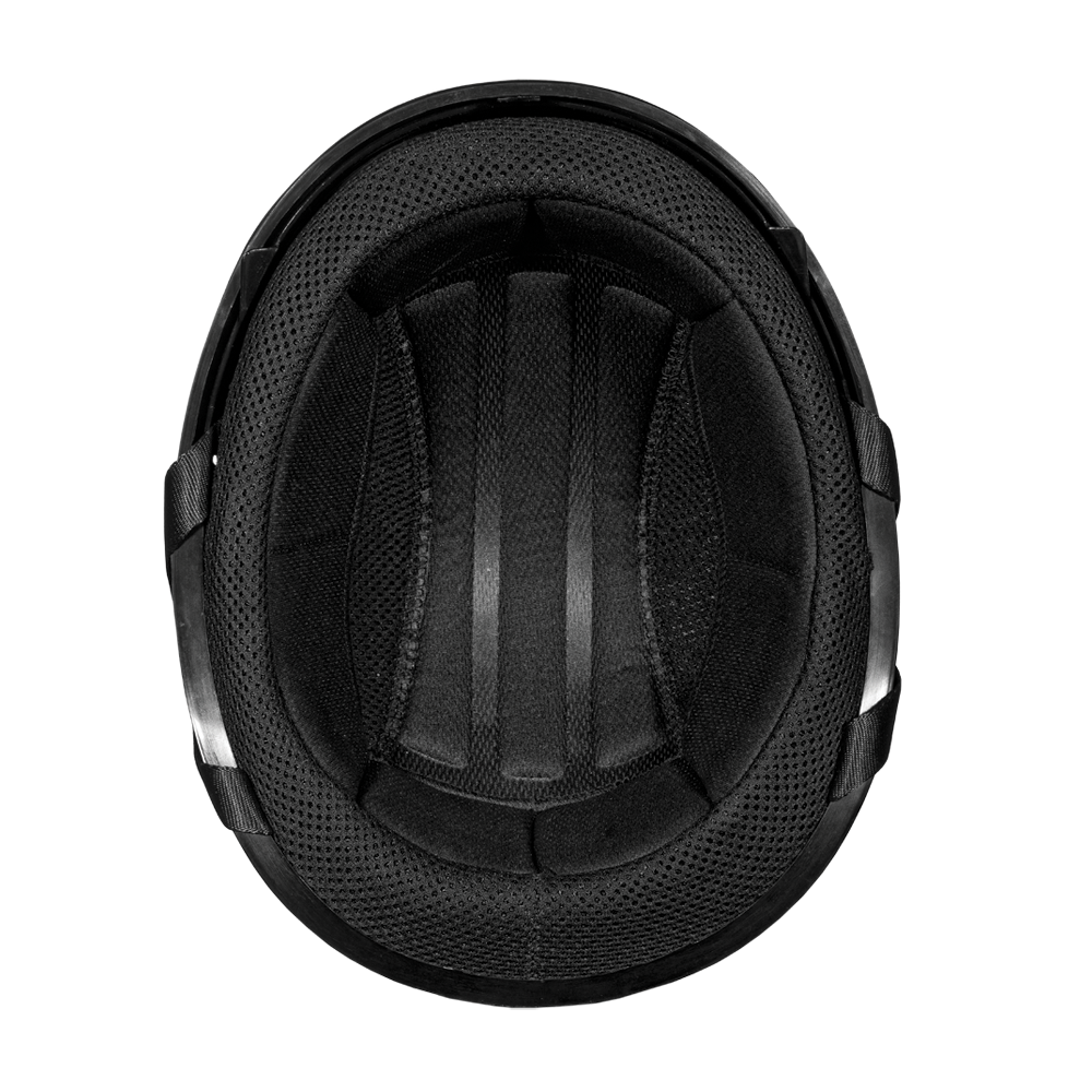 Daytona D.O.T. Skull Cap 1/2 Shell Motorcycle Helmet w/ Inner Shield, Dull Black - American Legend Rider