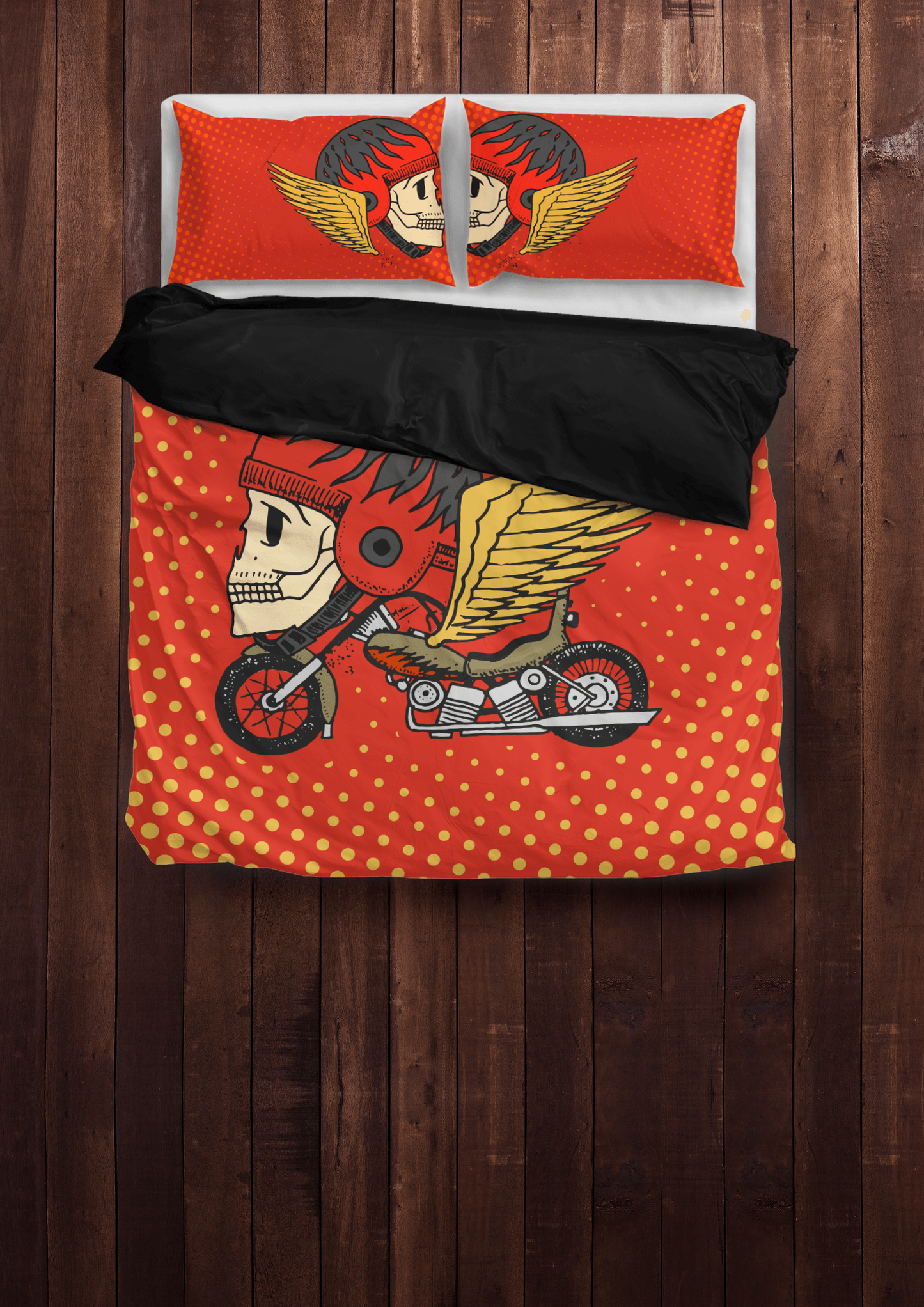 Funky Motorcycle Bedding Sets - American Legend Rider