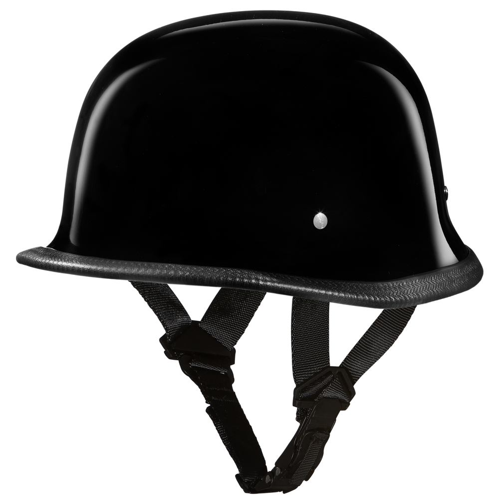 Daytona D.O.T German Hi-Gloss Black Helmet