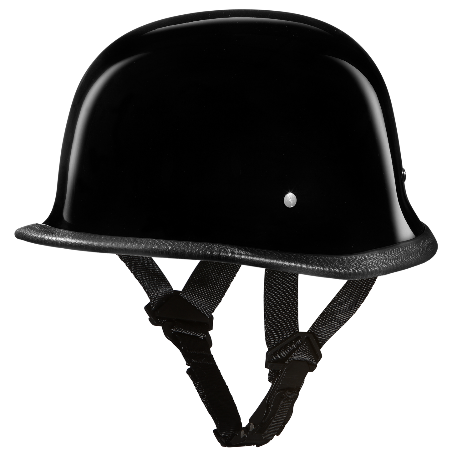 Daytona D.O.T German Hi-Gloss Black Helmet - American Legend Rider