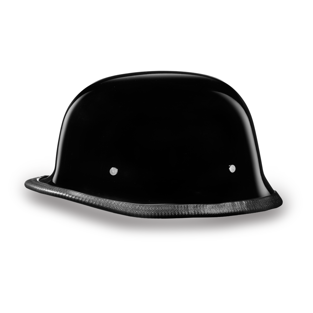 Daytona D.O.T German Hi-Gloss Black Helmet - American Legend Rider