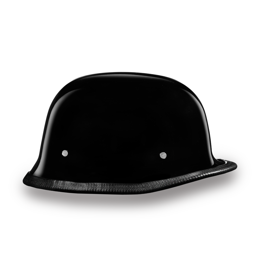 Daytona D.O.T German Hi-Gloss Black Helmet - American Legend Rider