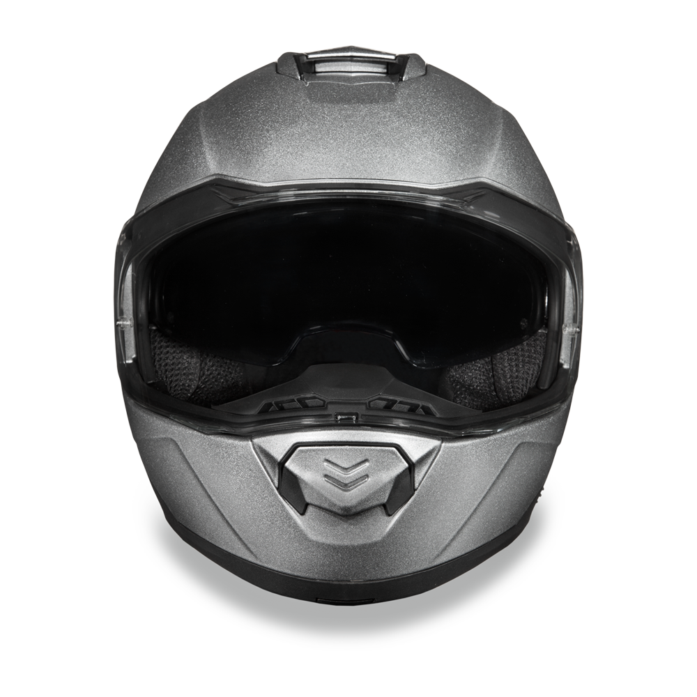 Daytona D.O.T. Glide Silver Metallic Modular Motorcycle Helmet - American Legend Rider