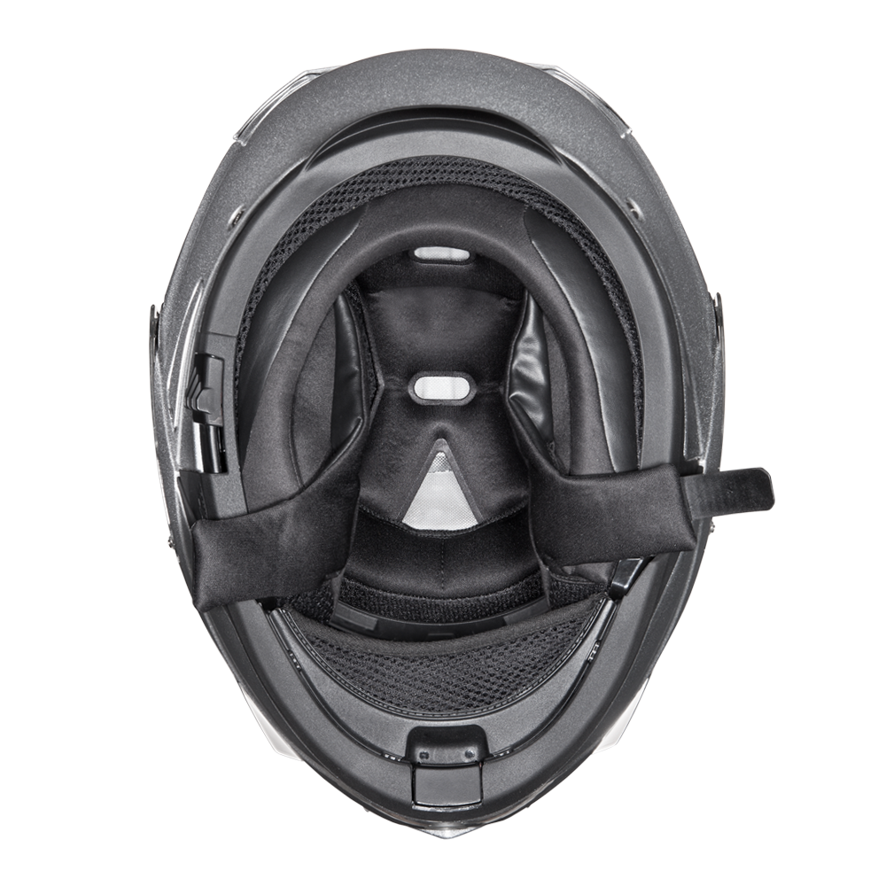 Daytona D.O.T. Glide Silver Metallic Modular Motorcycle Helmet - American Legend Rider