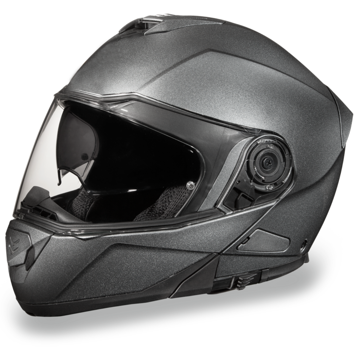 Daytona D.O.T Glide Gun Metal Gray Metallic Helmet - American Legend Rider