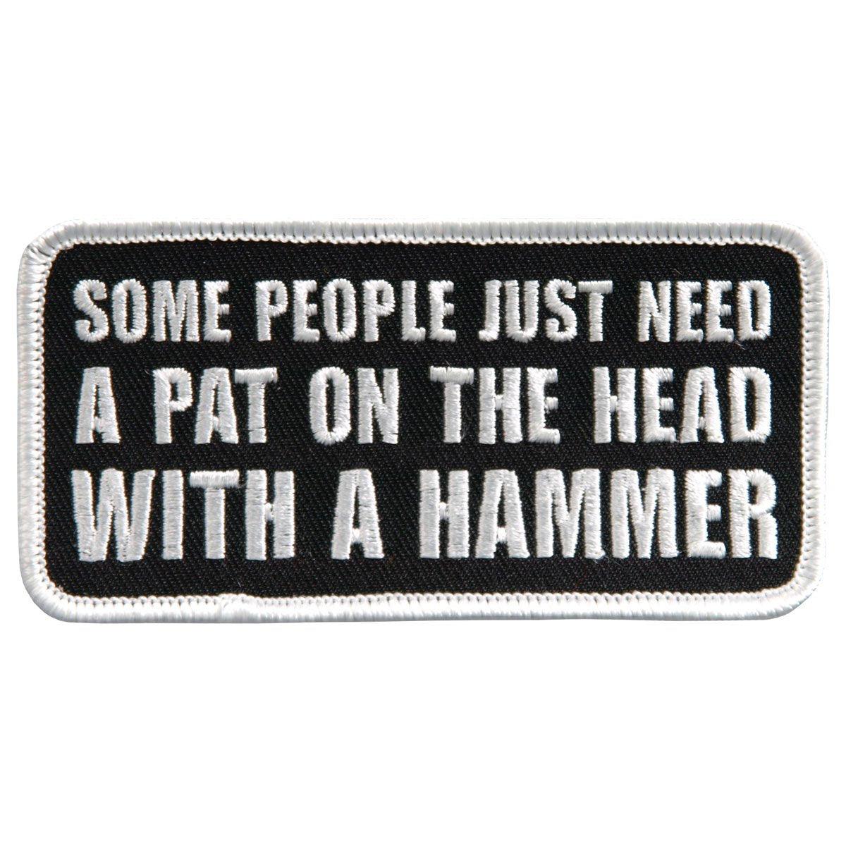 Hot Leathers Some People 4" X 2" Patch - American Legend Rider