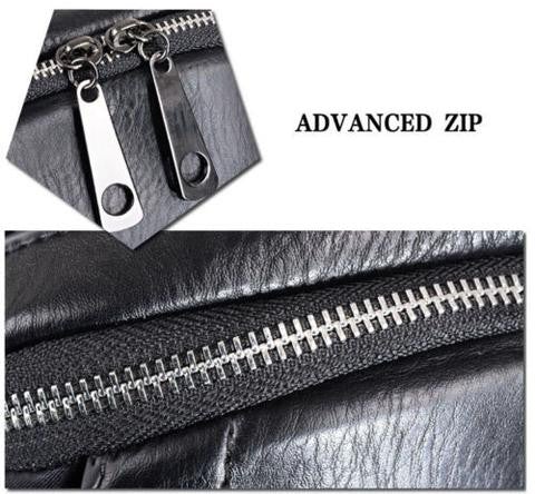 A 3D Skull Backpack Hoodie with a zipper and a zipper.