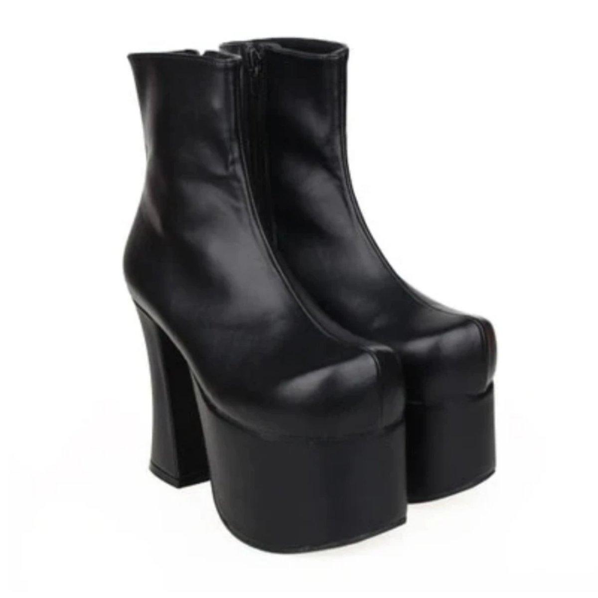 Women's Mid Calf Punk Boots - American Legend Rider