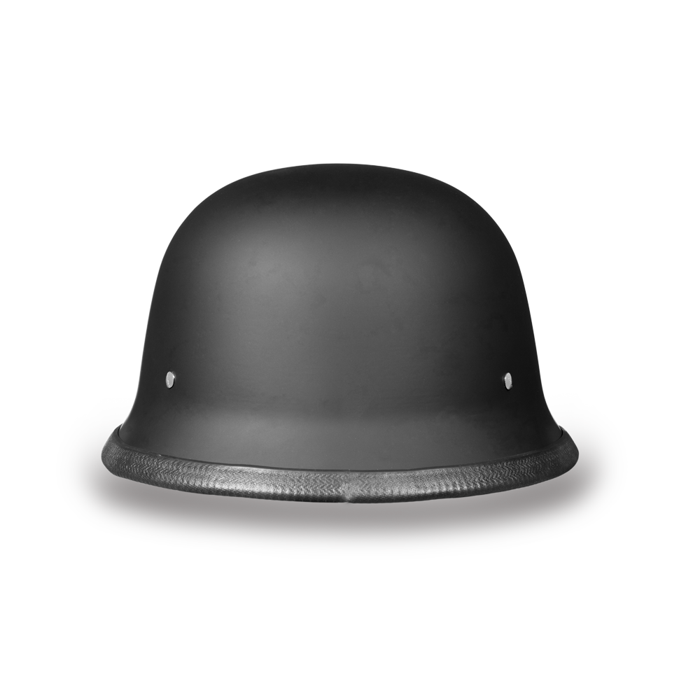 Daytona D.O.T. German Motorcycle Helmet, Dull Black - American Legend Rider