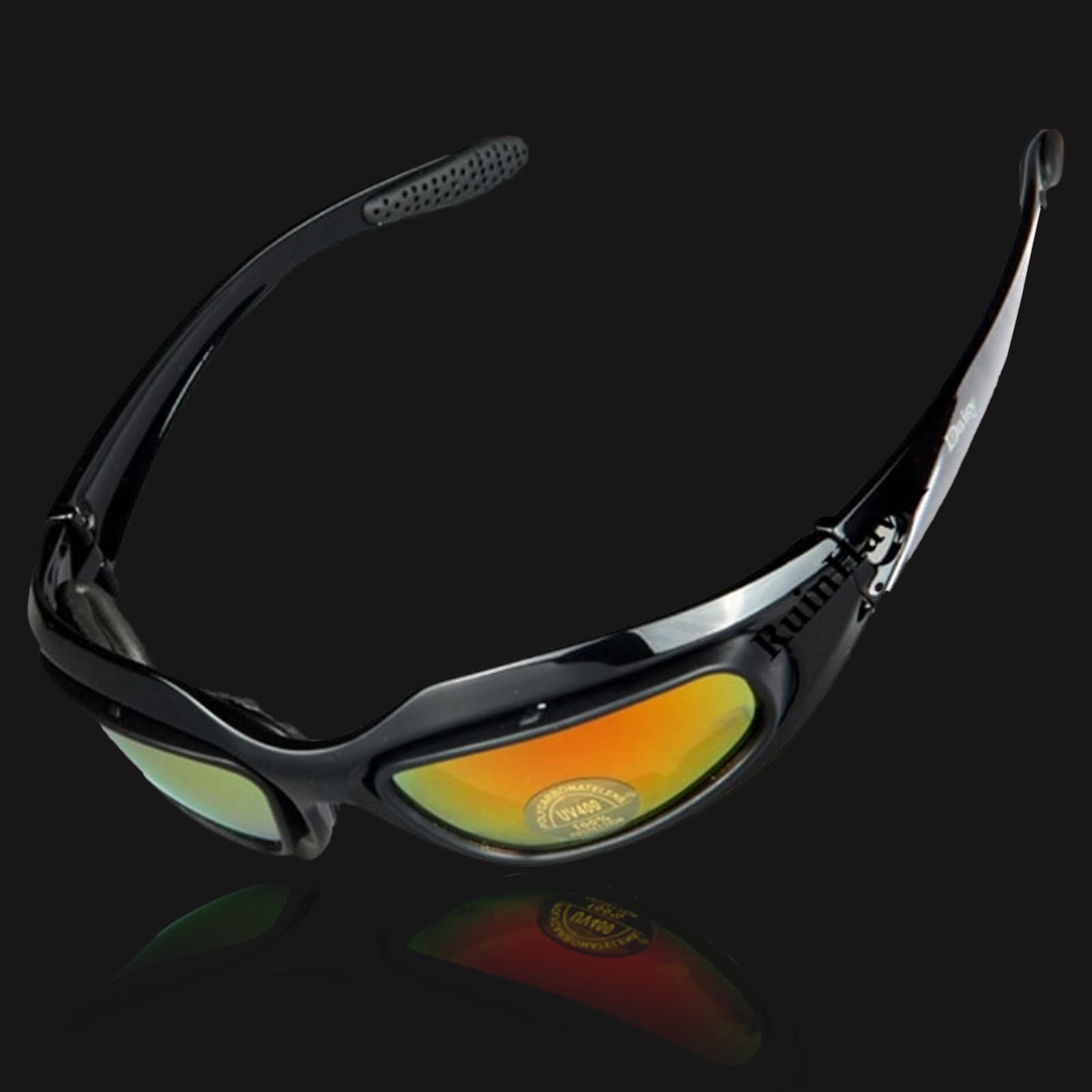 Classic Daisy Biker Motorcycle Sunglasses