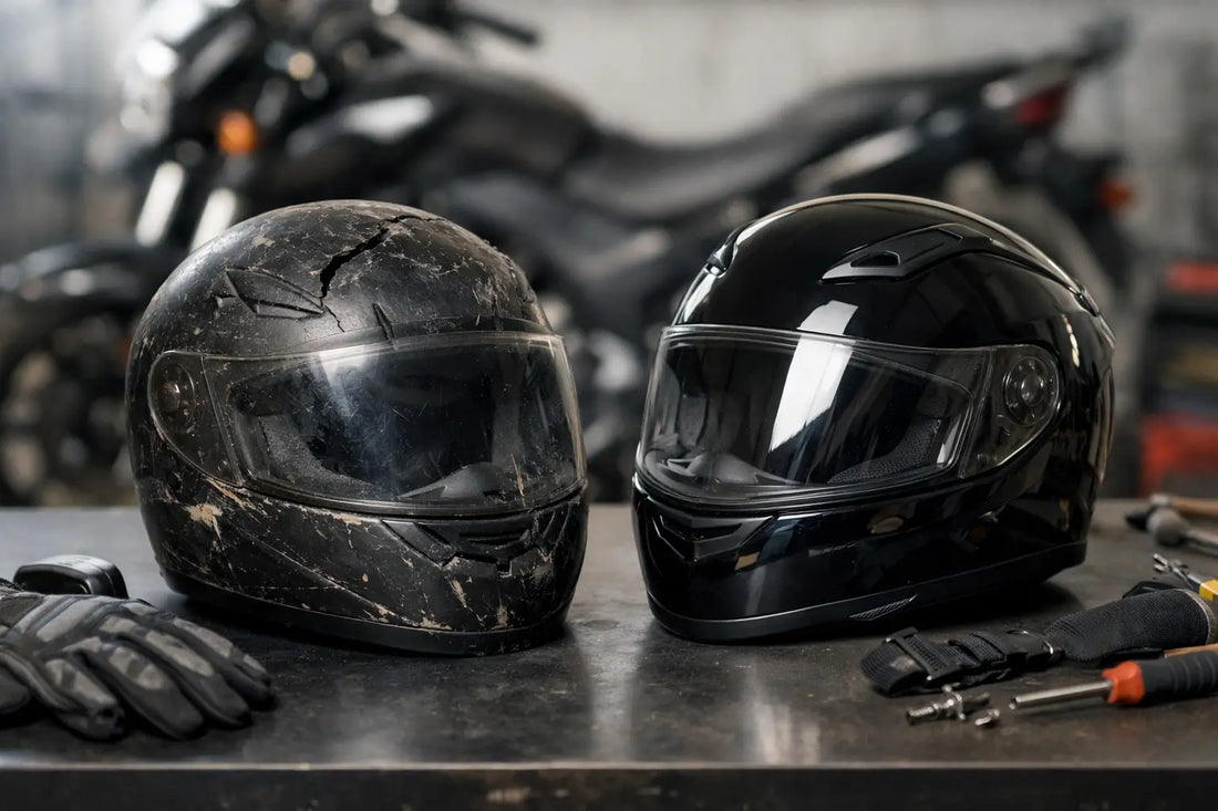 When Should Motorcycle Helmets Be Replaced?