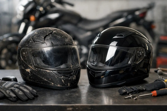 When Should Motorcycle Helmets Be Replaced?