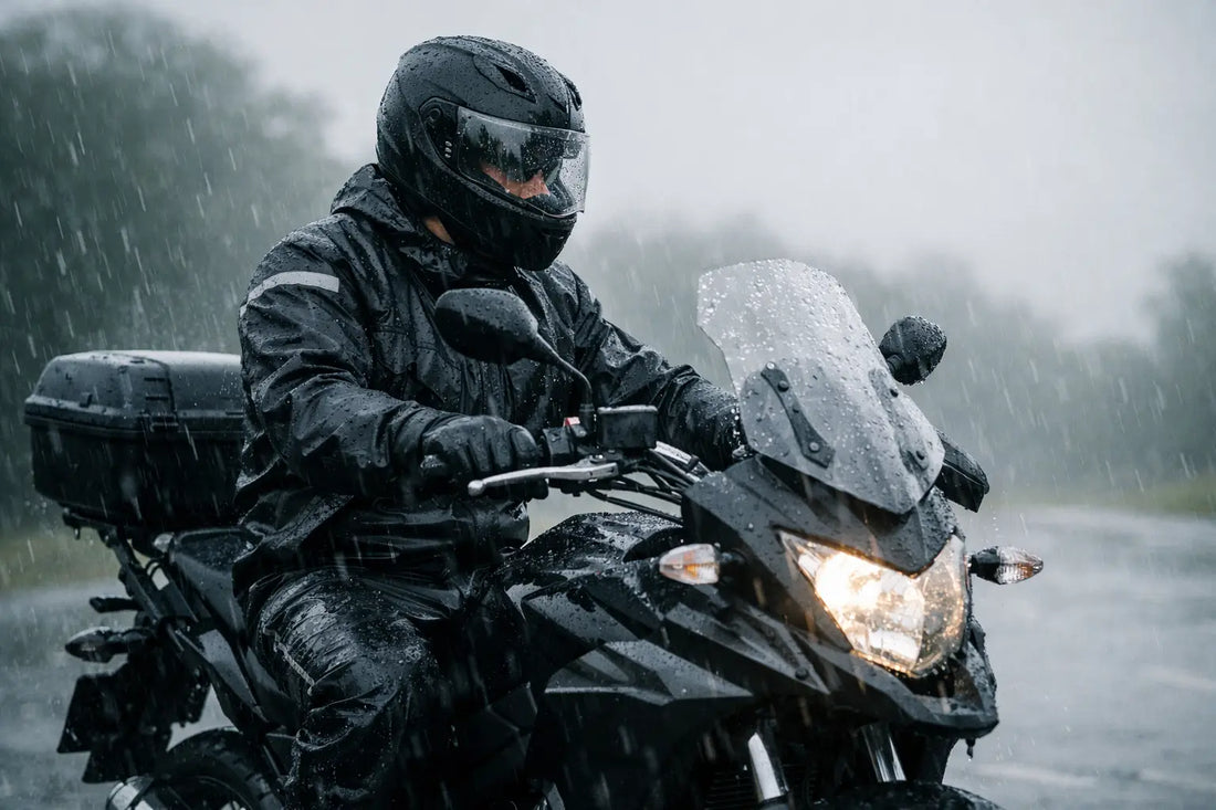 Motorcycle Rain Gear for Men That Works