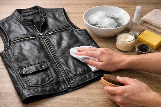 How to Clean Leather Vest the Right Way