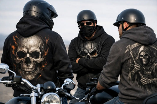 10 Best Skull Biker Hoodies for Riders