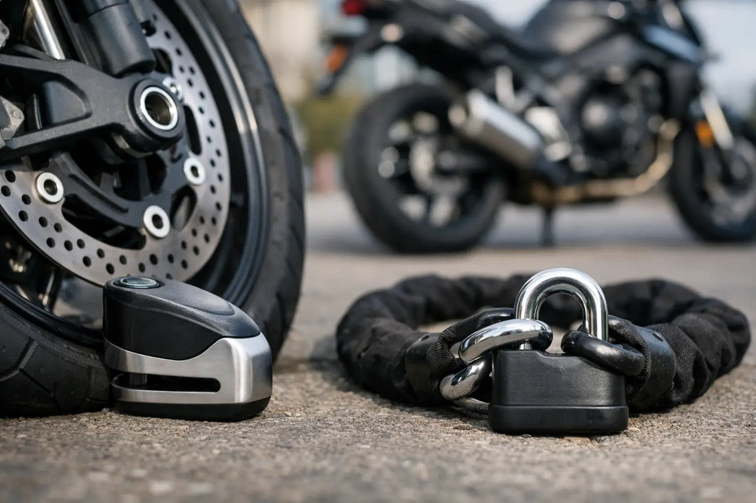 Motorcycle Lock vs Chain: Which Wins?