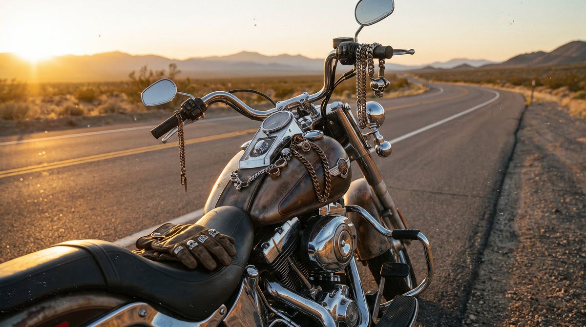 Motorcycle Jewelry for Men: Rings, Chains and What Every Rider Should Own