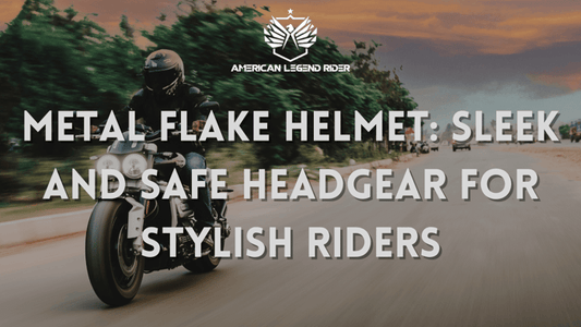 Metal Flake Helmet: Sleek and Safe Headgear for Stylish Riders