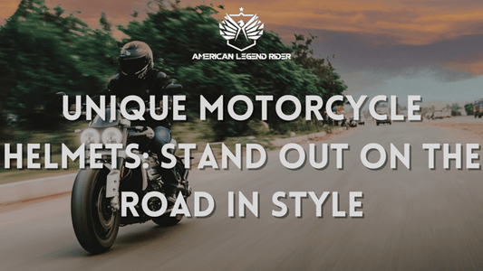 Unique Motorcycle Helmets: Stand Out on the Road in Style