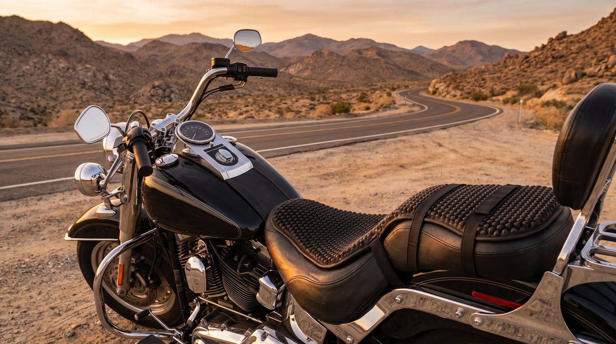Gel Seat Cover for Motorcycle: Gel vs Air and What Actually Works