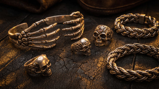 Skeleton Hand Jewelry: Rings, Bracelets and Chains Every Biker Should Know