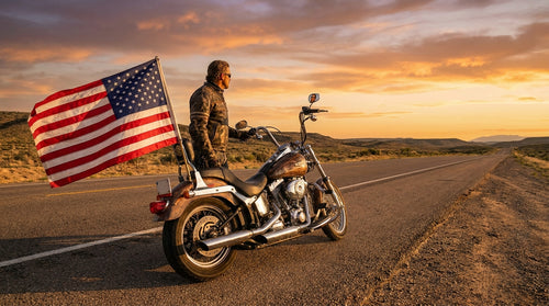Motorcycle Flag Mounts: How to Pick, Install and Ride with One