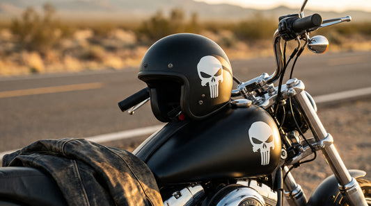 Punisher Skull Gear for Bikers: Decals, Keychains and Caps That Hold Up