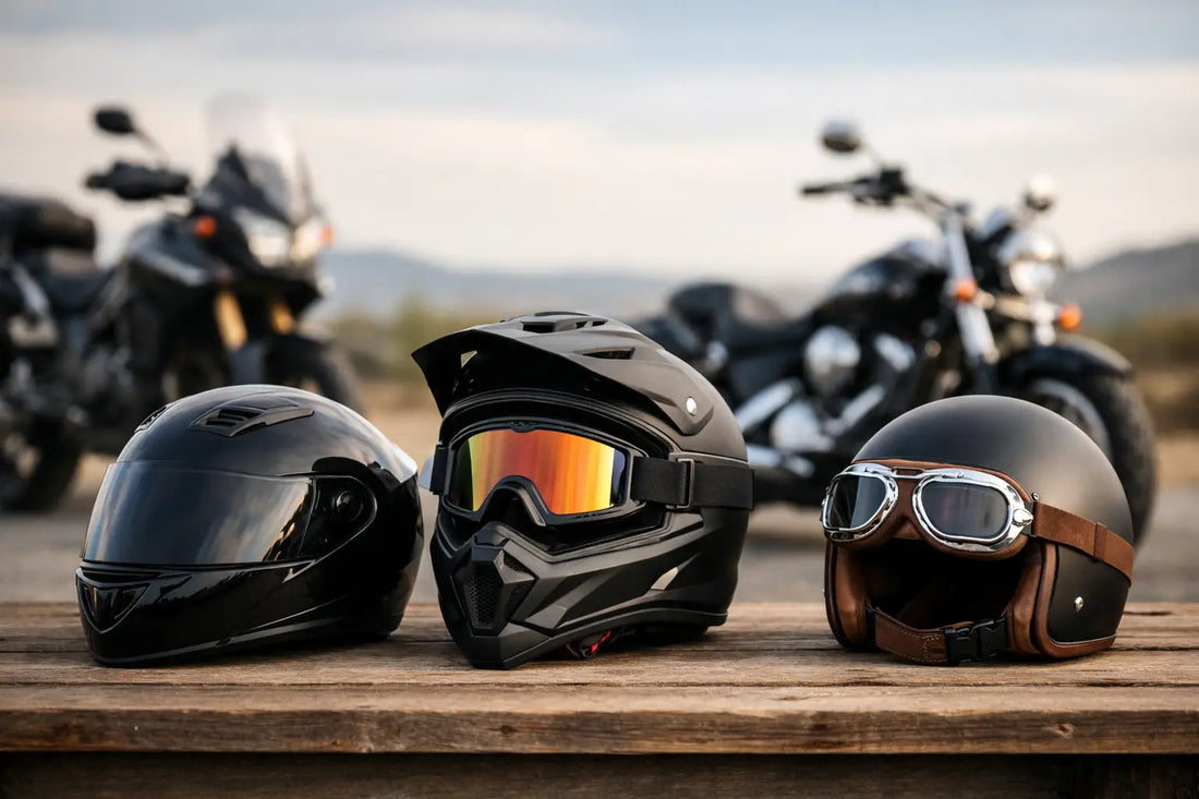Motorcycle Helmets That Fit the Ride