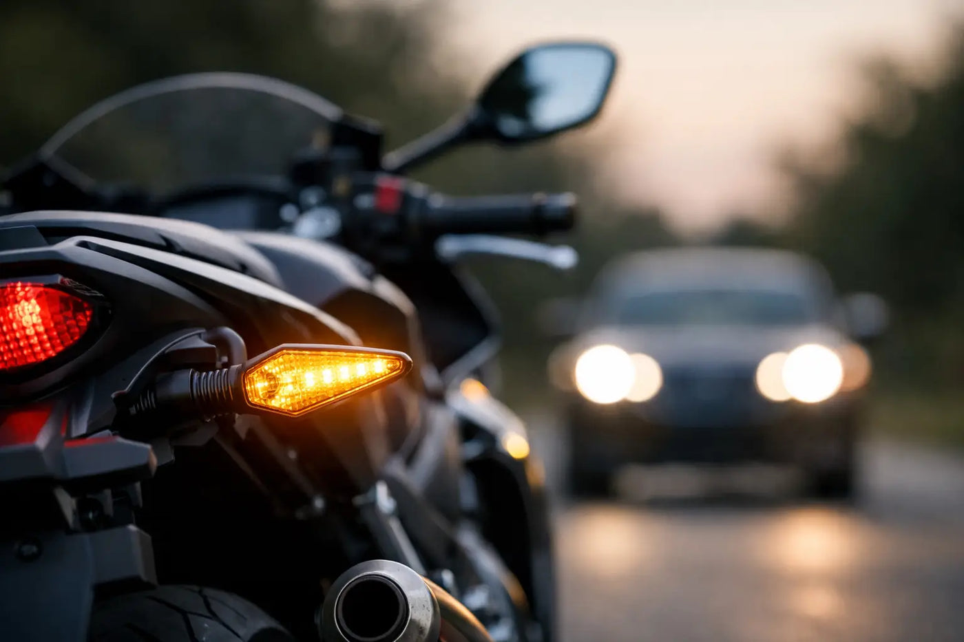 Motorcycle Turn Signals That Get You Seen