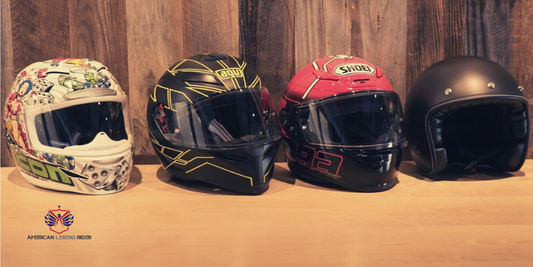 When should you Go for a Half or Full Helmet? - American Legend Rider
