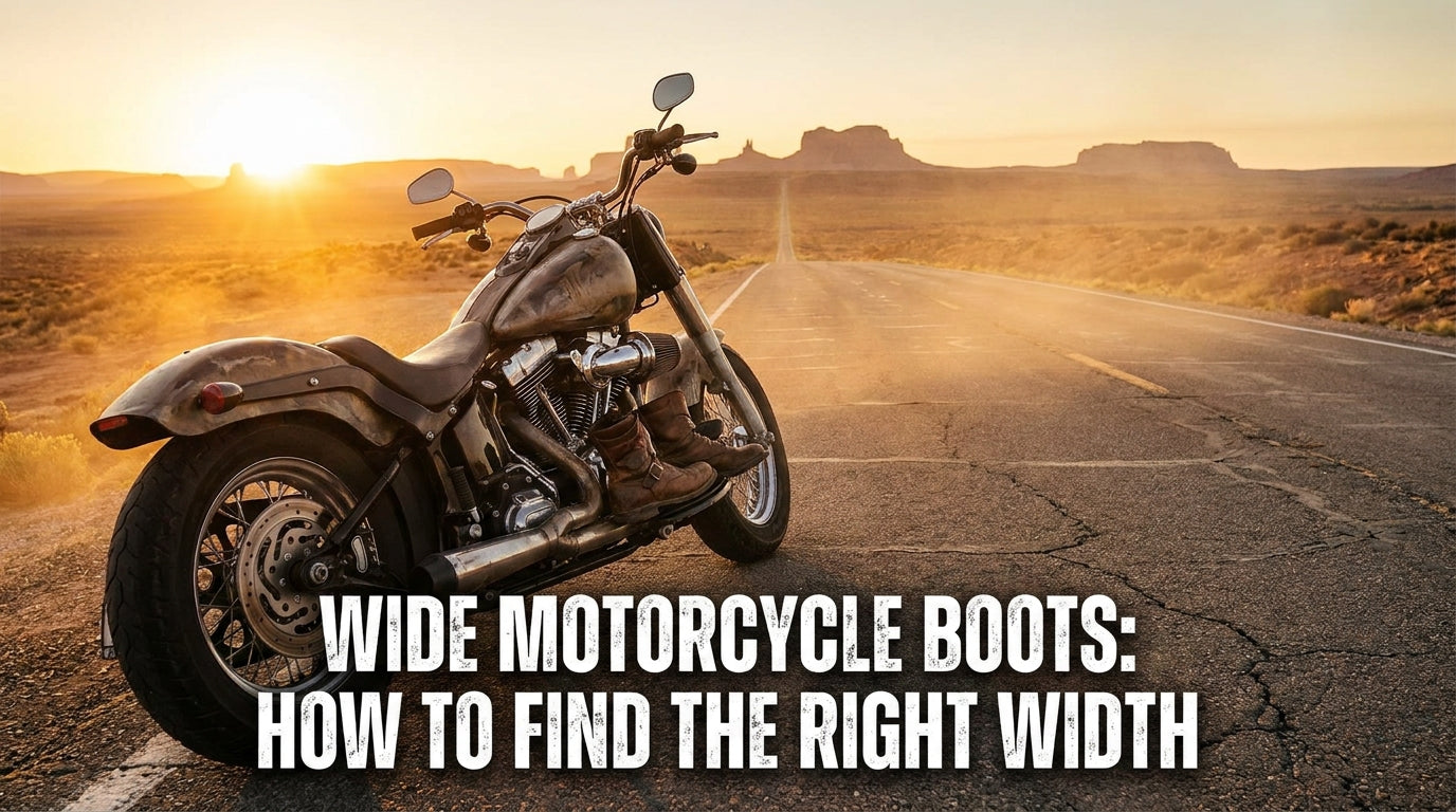 Wide Motorcycle Boots: Best Picks in EE, EEE and 4E Widths