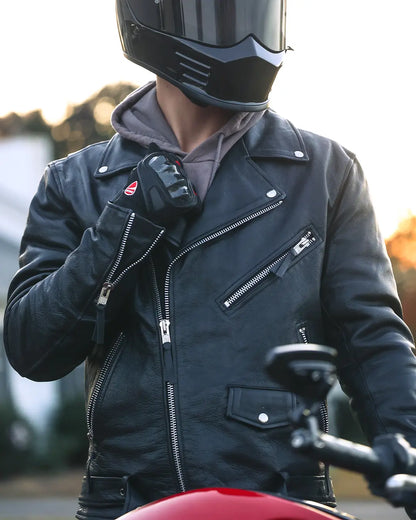 Fillmore Men's Motorcycle Leather Jacket