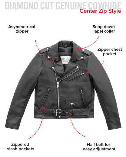 Cassandra - Women's Vegan Leather Motorcycle Jacket Women's Leather Jacket Jackets