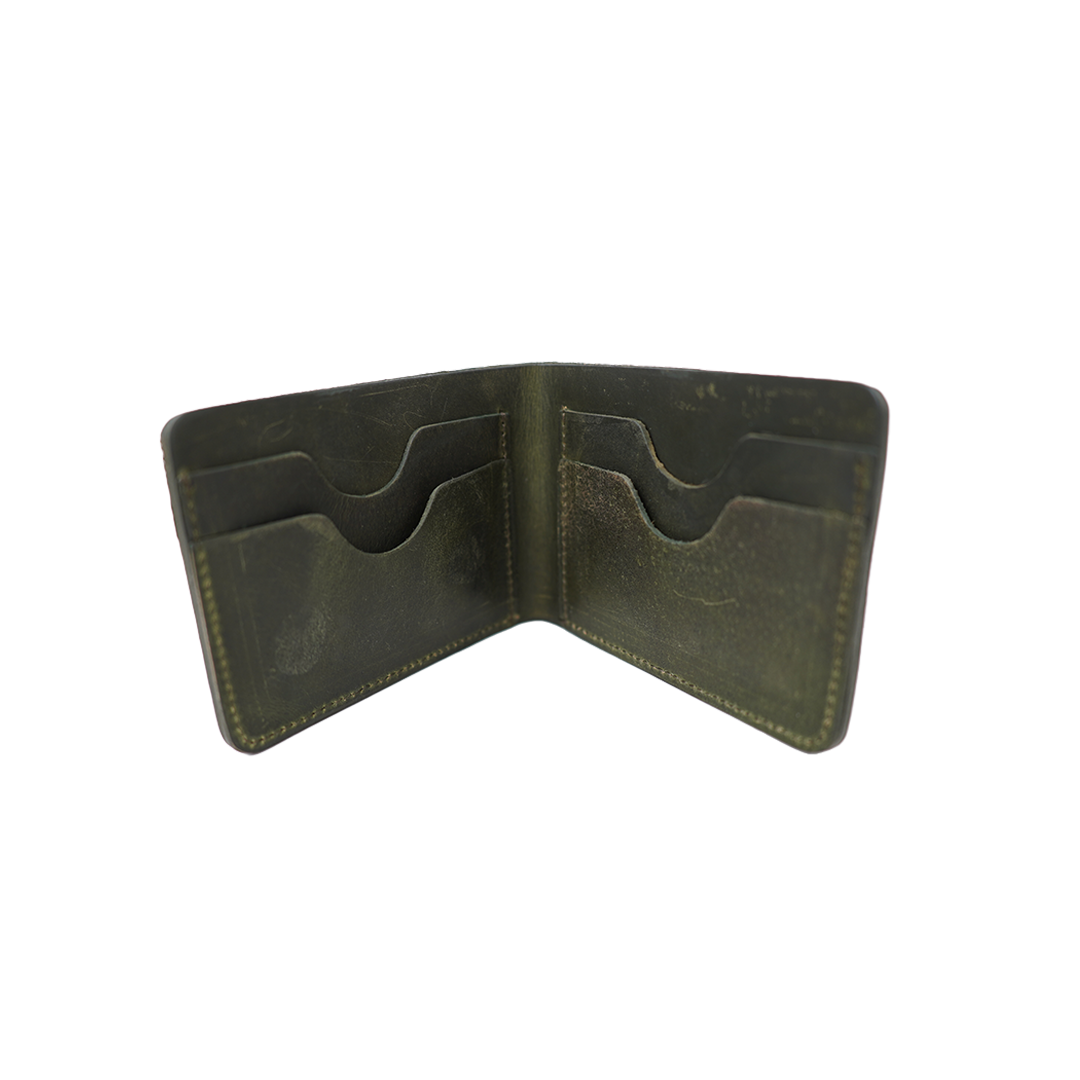 Bifold Wallet - Vegetable Tanned Leather Leather Wallet Accessories